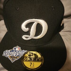 New Era Black 59FIFTY World Series Cap